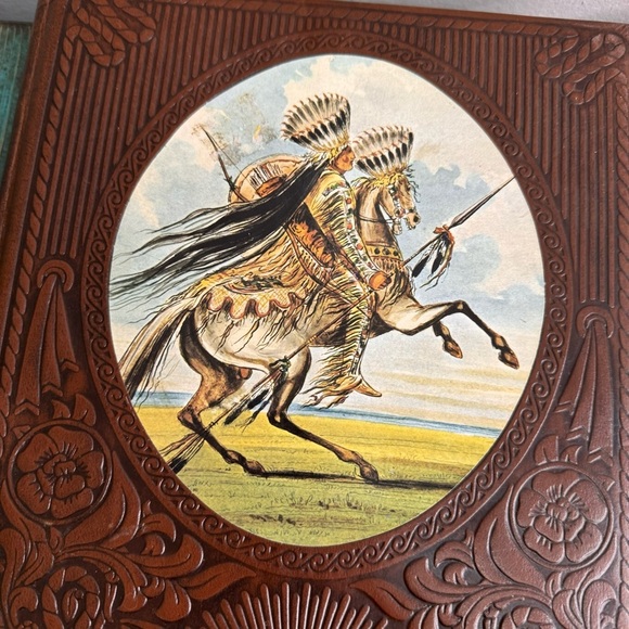 Vintage Lot of 2 TIME-LIFE The Old West Series Leather Hardcover Western Books - Picture 3 of 10